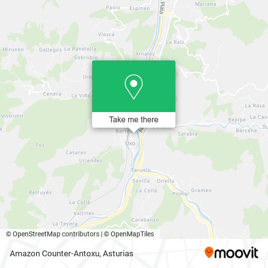 Amazon Counter-Antoxu map