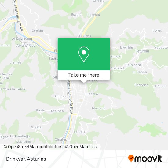 Drinkvar map