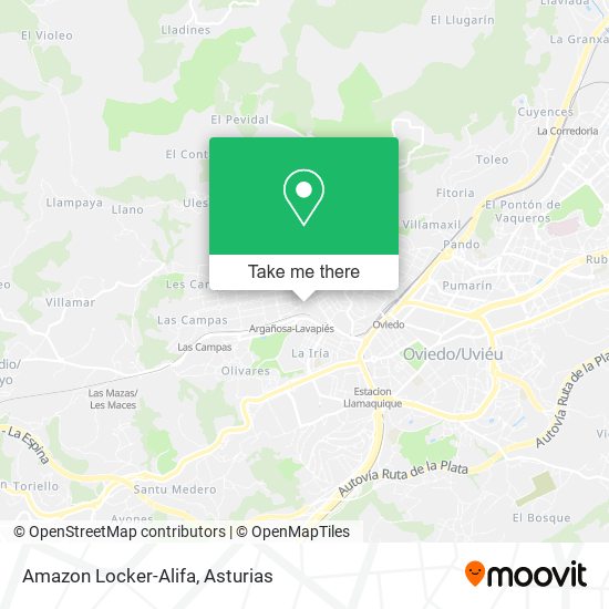 Amazon Locker-Alifa map