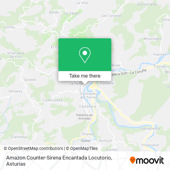 mapa Amazon Counter-Sirena Encantada Locutorio