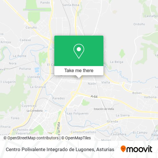 Centro Polivalente Integrado de Lugones map