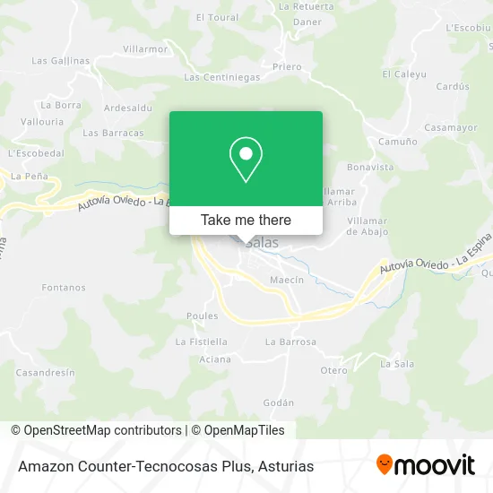 Amazon Counter-Tecnocosas Plus map
