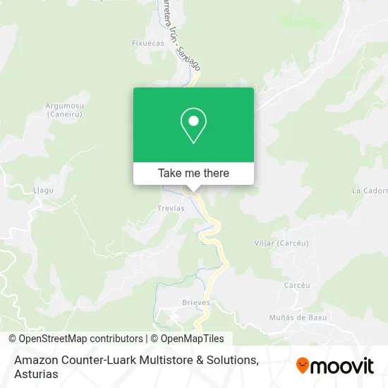 Amazon Counter-Luark Multistore & Solutions map