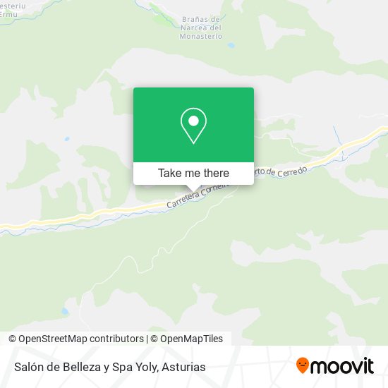 mapa Salón de Belleza y Spa Yoly