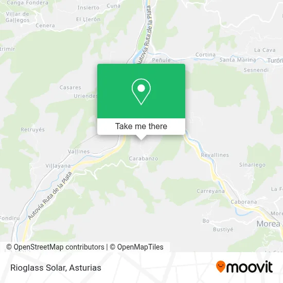 Rioglass Solar map