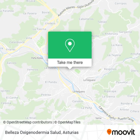 Belleza Oxigenodermia Salud map