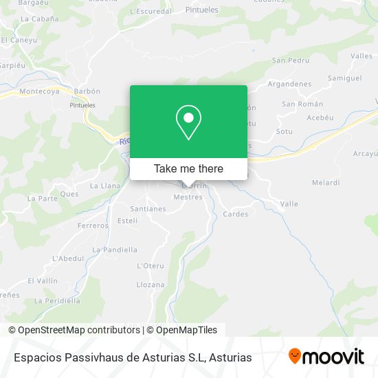 Espacios Passivhaus de Asturias S.L map