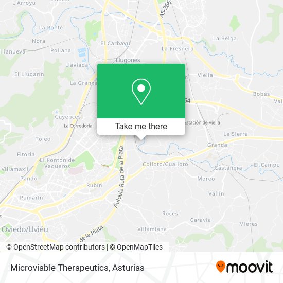 Microviable Therapeutics map