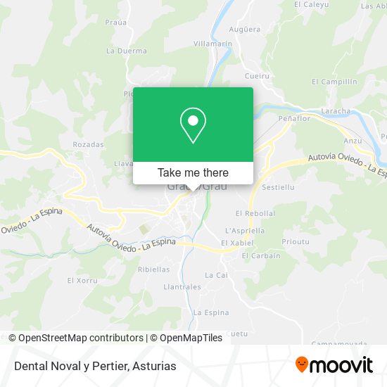 Dental Noval y Pertier map