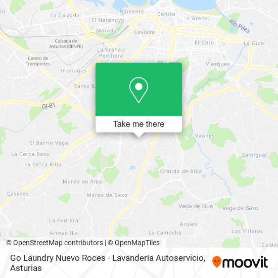 Go Laundry Nuevo Roces - Lavandería Autoservicio map