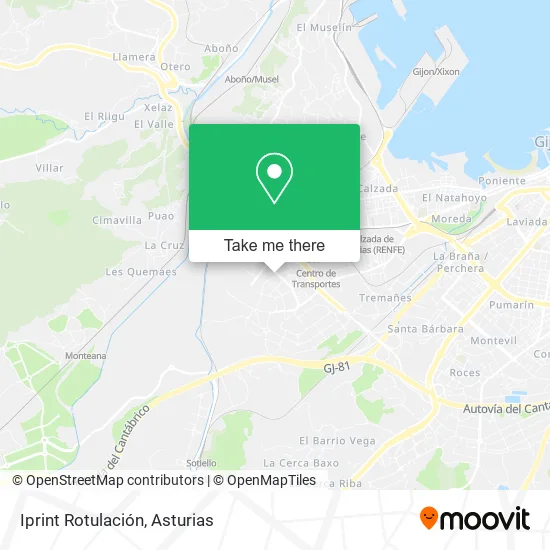 Iprint Rotulación map