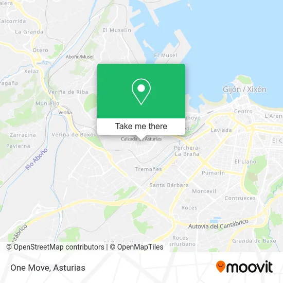 One Move map