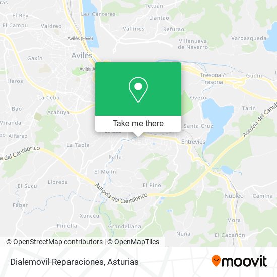 Dialemovil-Reparaciones map