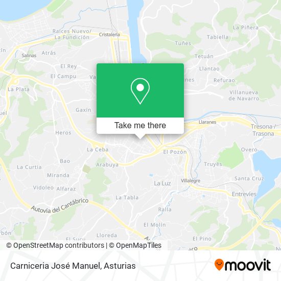 Carniceria José Manuel map