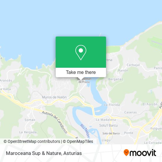 Maroceana Sup & Nature map