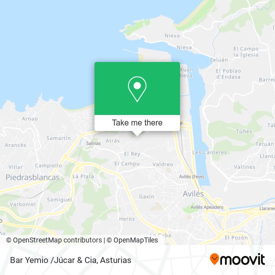 Bar Yemio /Júcar & Cia map