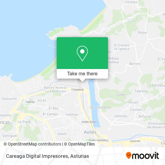 Careaga Digital Impresores map
