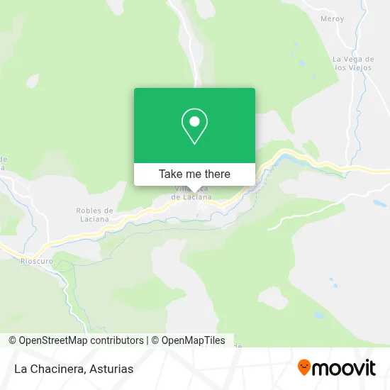 La Chacinera map