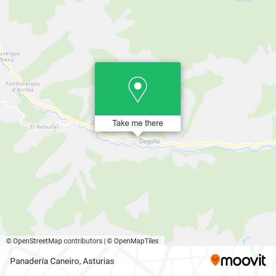 Panadería Caneiro map