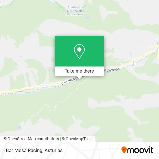 Bar Mesa Racing map