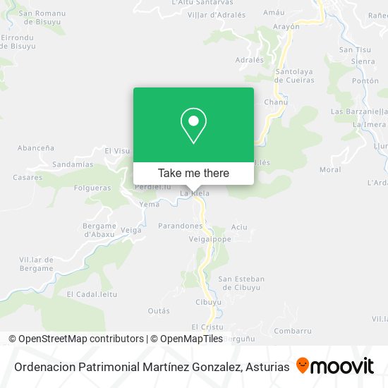 Ordenacion Patrimonial Martínez Gonzalez map