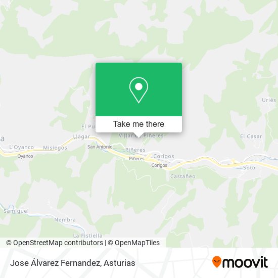 Jose Álvarez Fernandez map