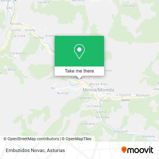 Embutidos Novac map