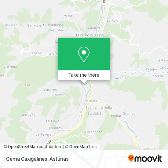 Gema Caxigalines map