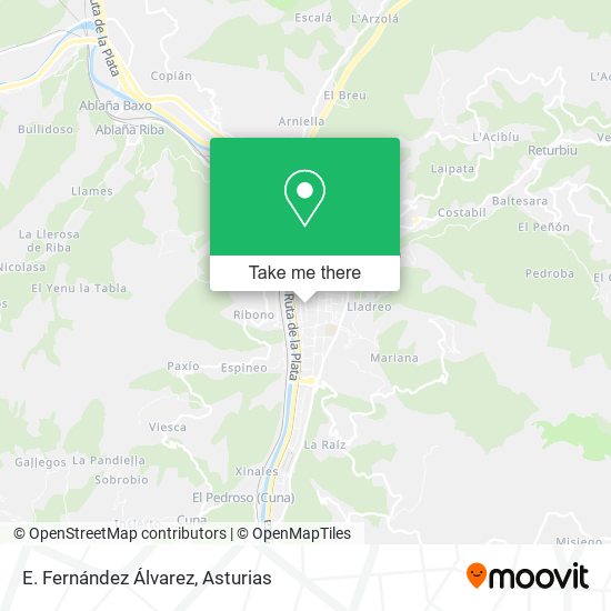 E. Fernández Álvarez map