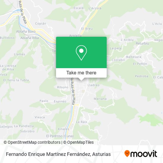 Fernando Enrique Martínez Fernández map