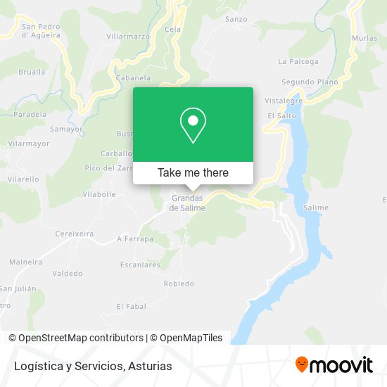 Logística y Servicios map