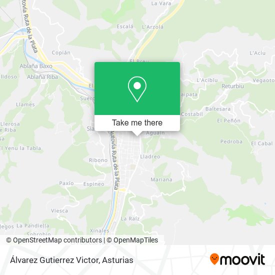 Álvarez Gutierrez Victor map