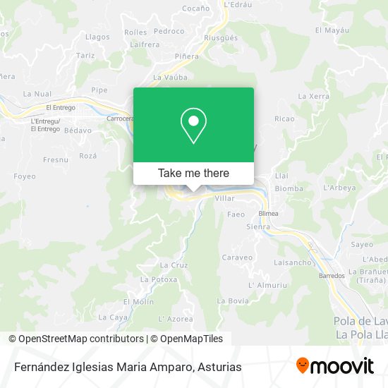 Fernández Iglesias Maria Amparo map