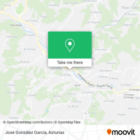 José González García map