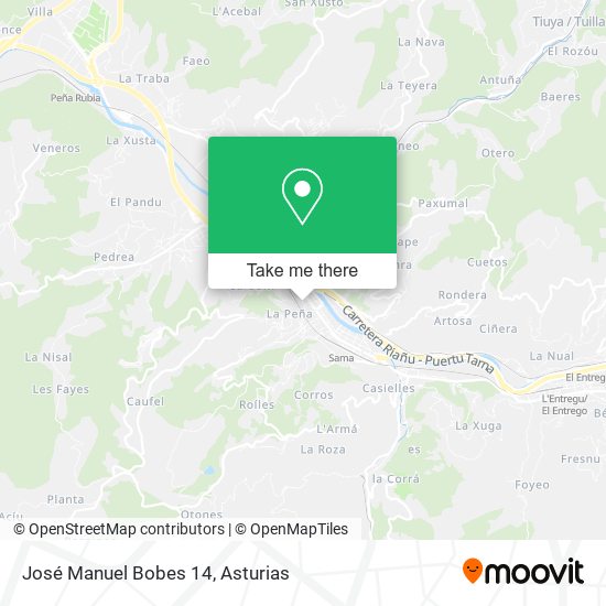 José Manuel Bobes 14 map