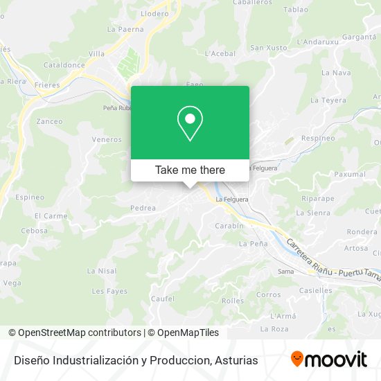 Diseño Industrialización y Produccion map