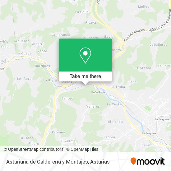 Asturiana de Calderería y Montajes map