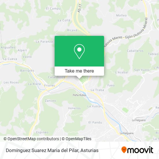 Domínguez Suarez Maria del Pilar map