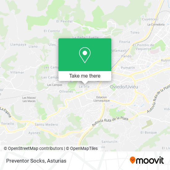 Preventor Socks map