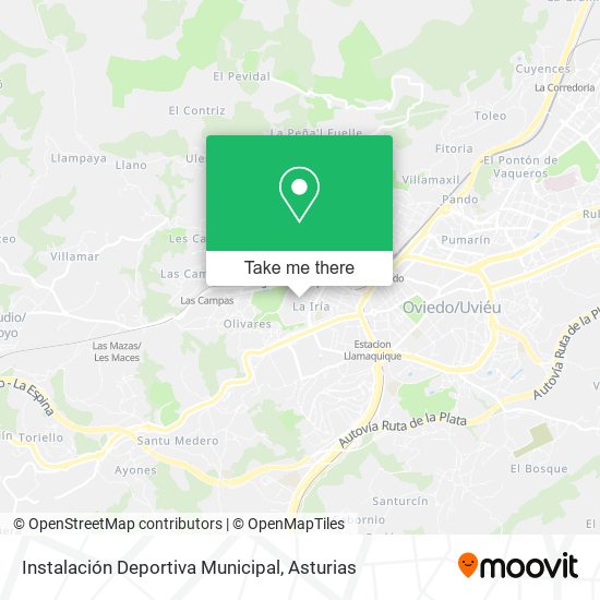 Instalación Deportiva Municipal map
