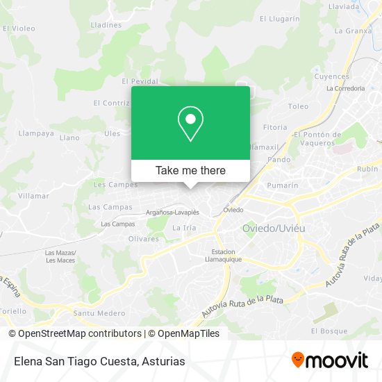 Elena San Tiago Cuesta map