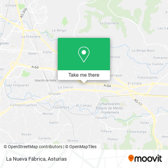 La Nueva Fábrica map