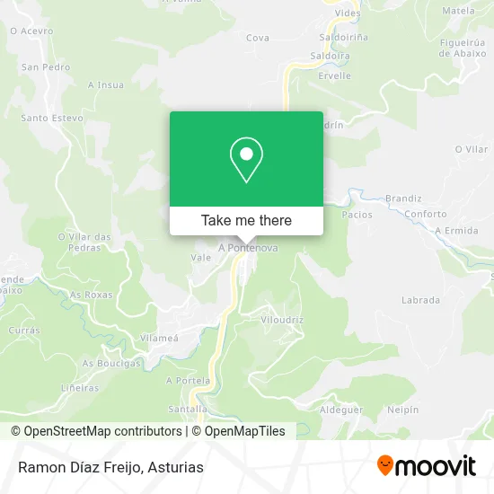 Ramon Díaz Freijo map