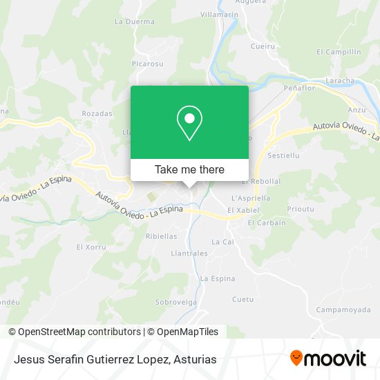 Jesus Serafin Gutierrez Lopez map