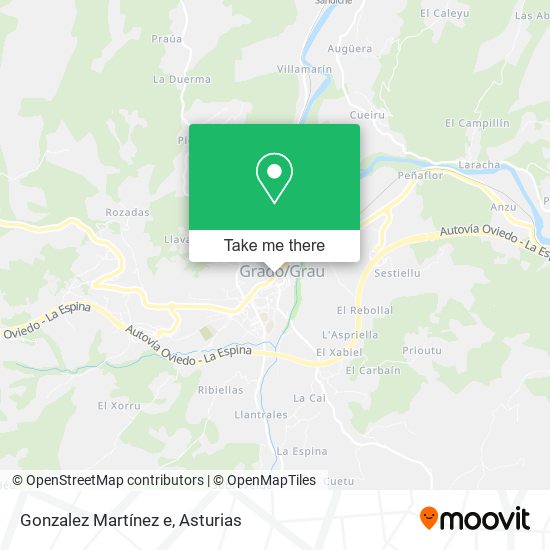 Gonzalez Martínez e map