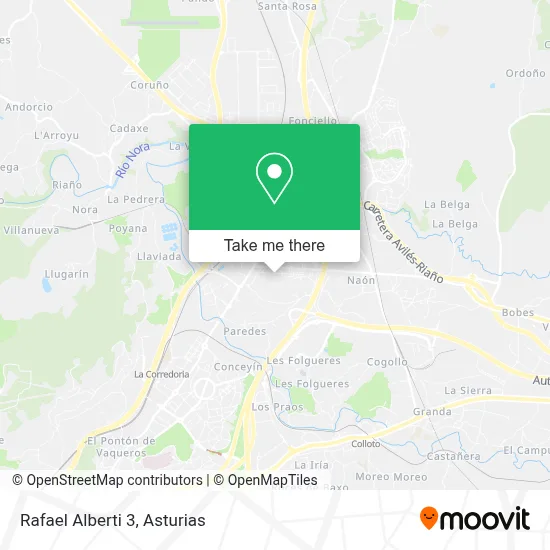 Rafael Alberti 3 map