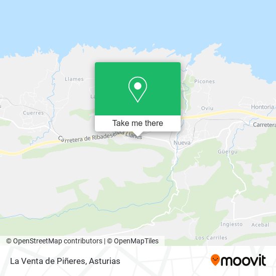 La Venta de Piñeres map