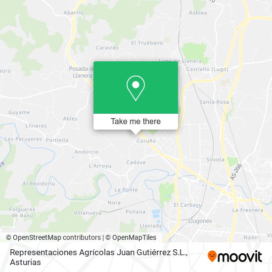 Representaciones Agrícolas Juan Gutiérrez S.L. map