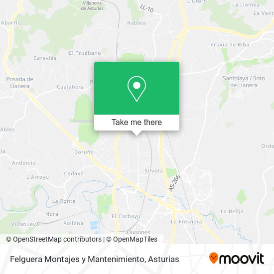 Felguera Montajes y Mantenimiento map