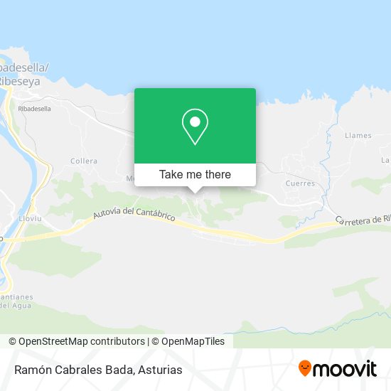 Ramón Cabrales Bada map